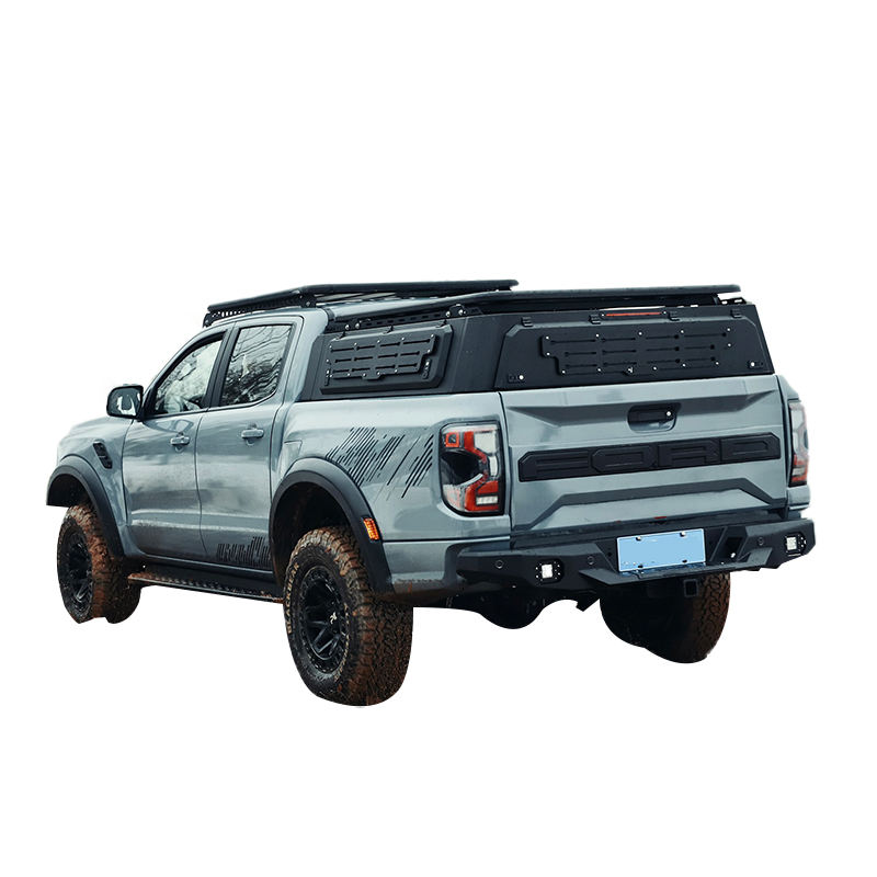 Couverture de lit de Tonneau de camping-car, couvre-lit, auvent pour Jeep Gladiator, pick-up à toit rigide en acier étanche 4x4